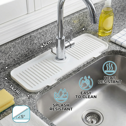 Silicone Splash Guard Sink Mat